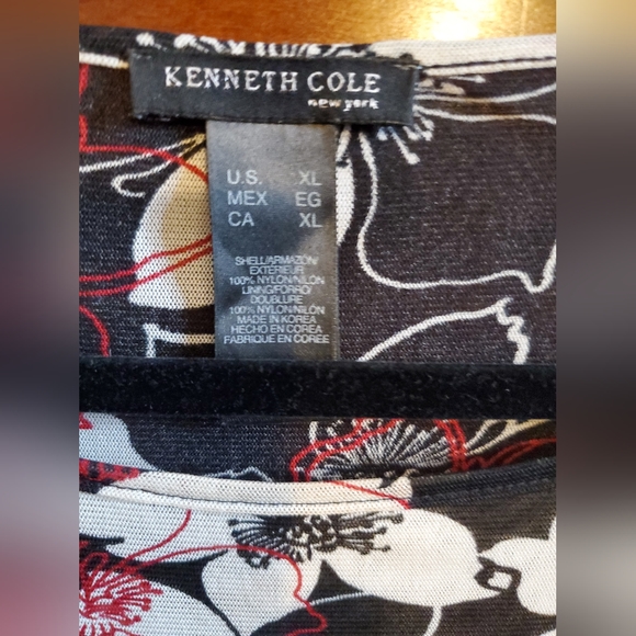 Kenneth Cole  Women Sheer Top - Picture 5 of 6